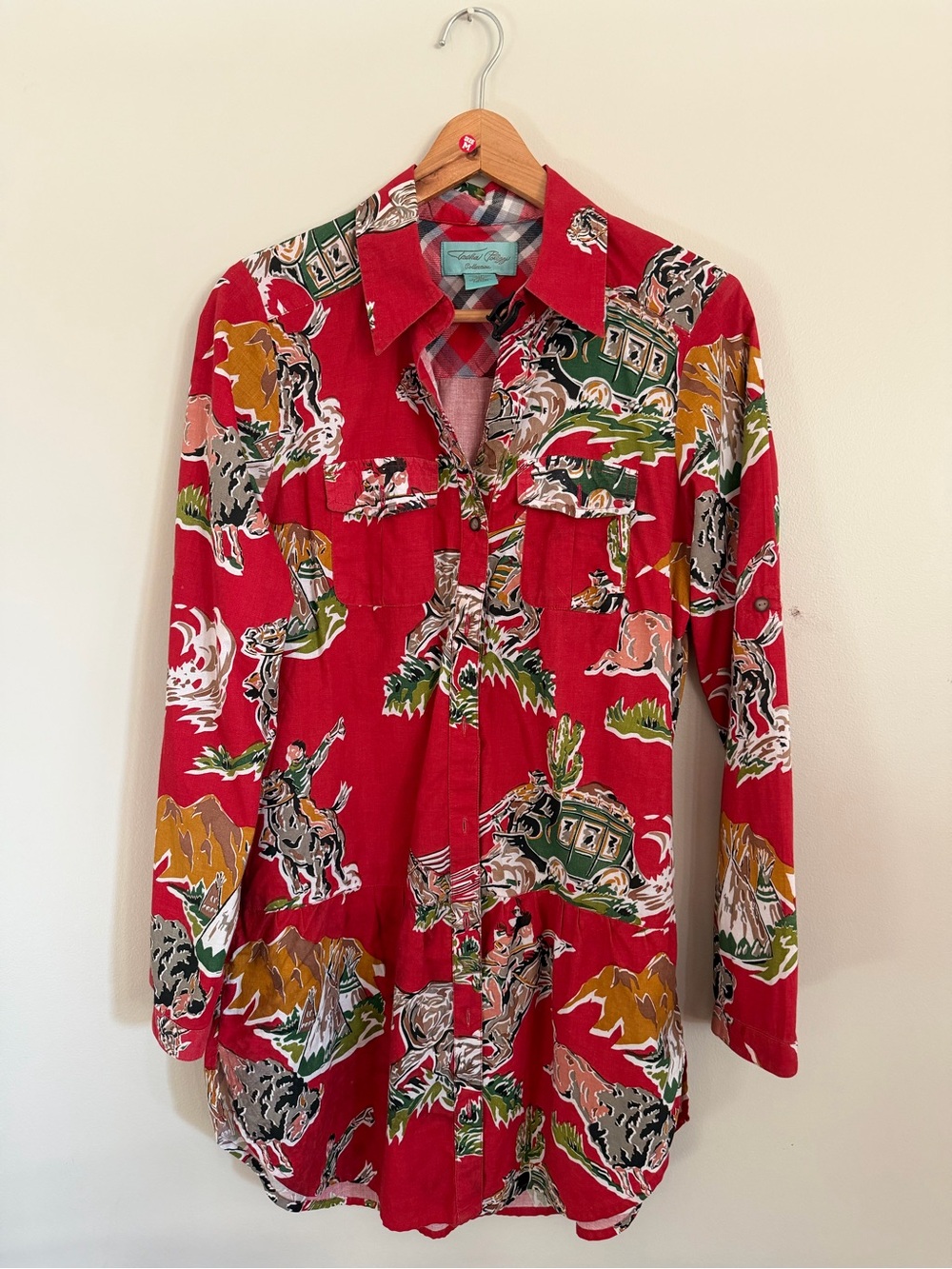 Vintage Tasha Polizzi Western Button Down